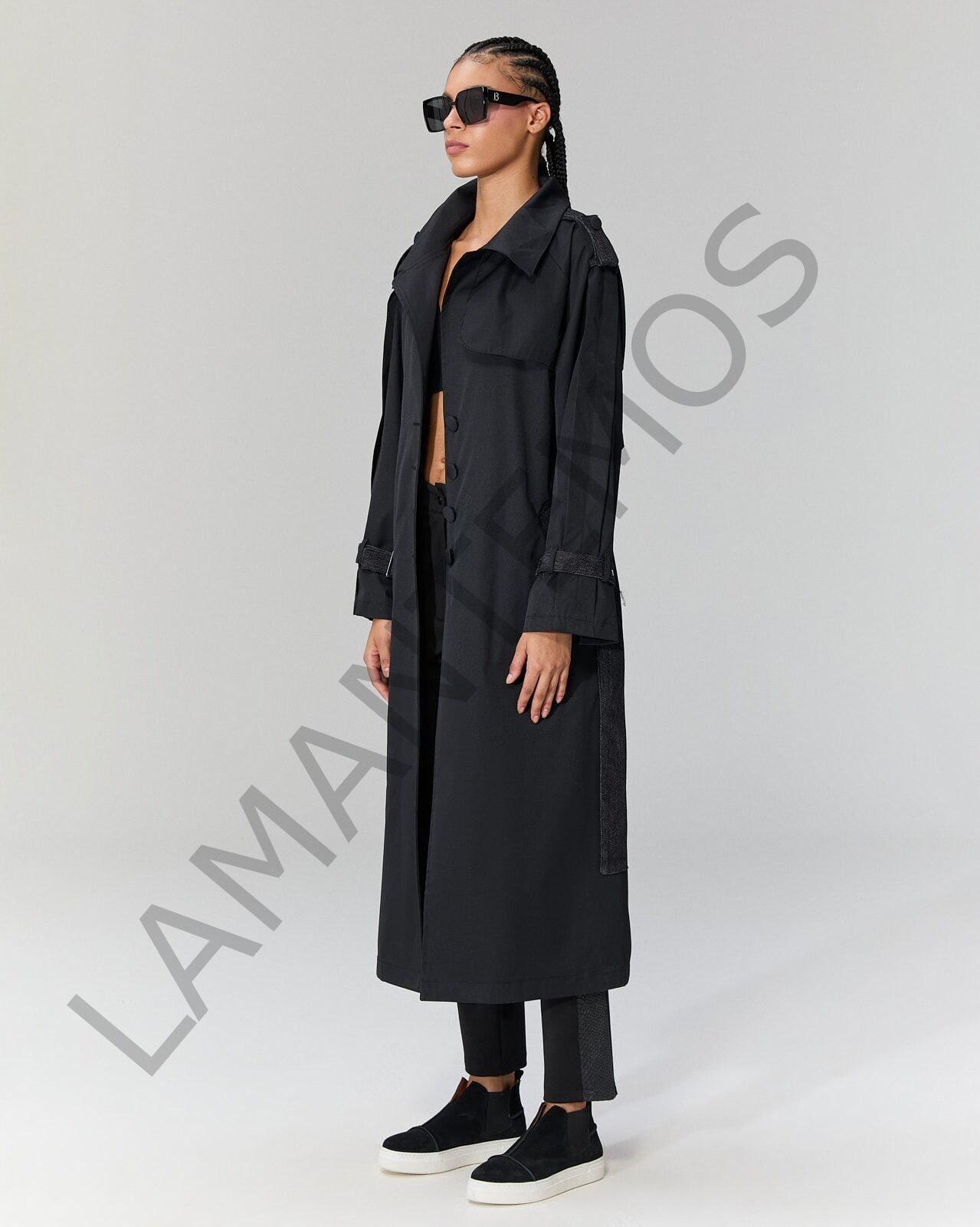 VAZA TRENÇKOT KAHVE - S