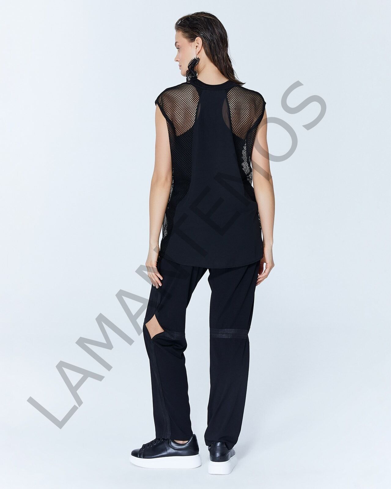 MİAVA BLUZ SİYAH - L