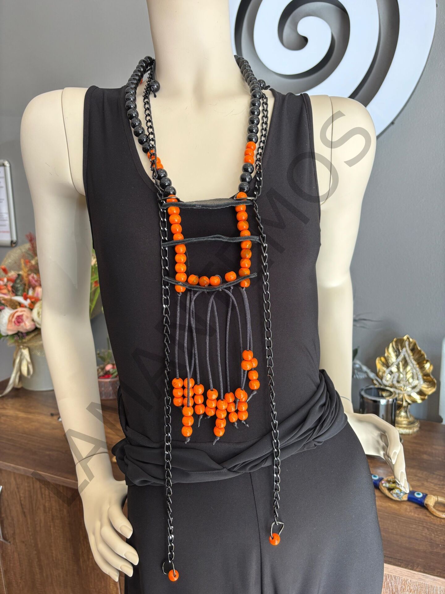 OSPO KOLYE SİYAH - STD