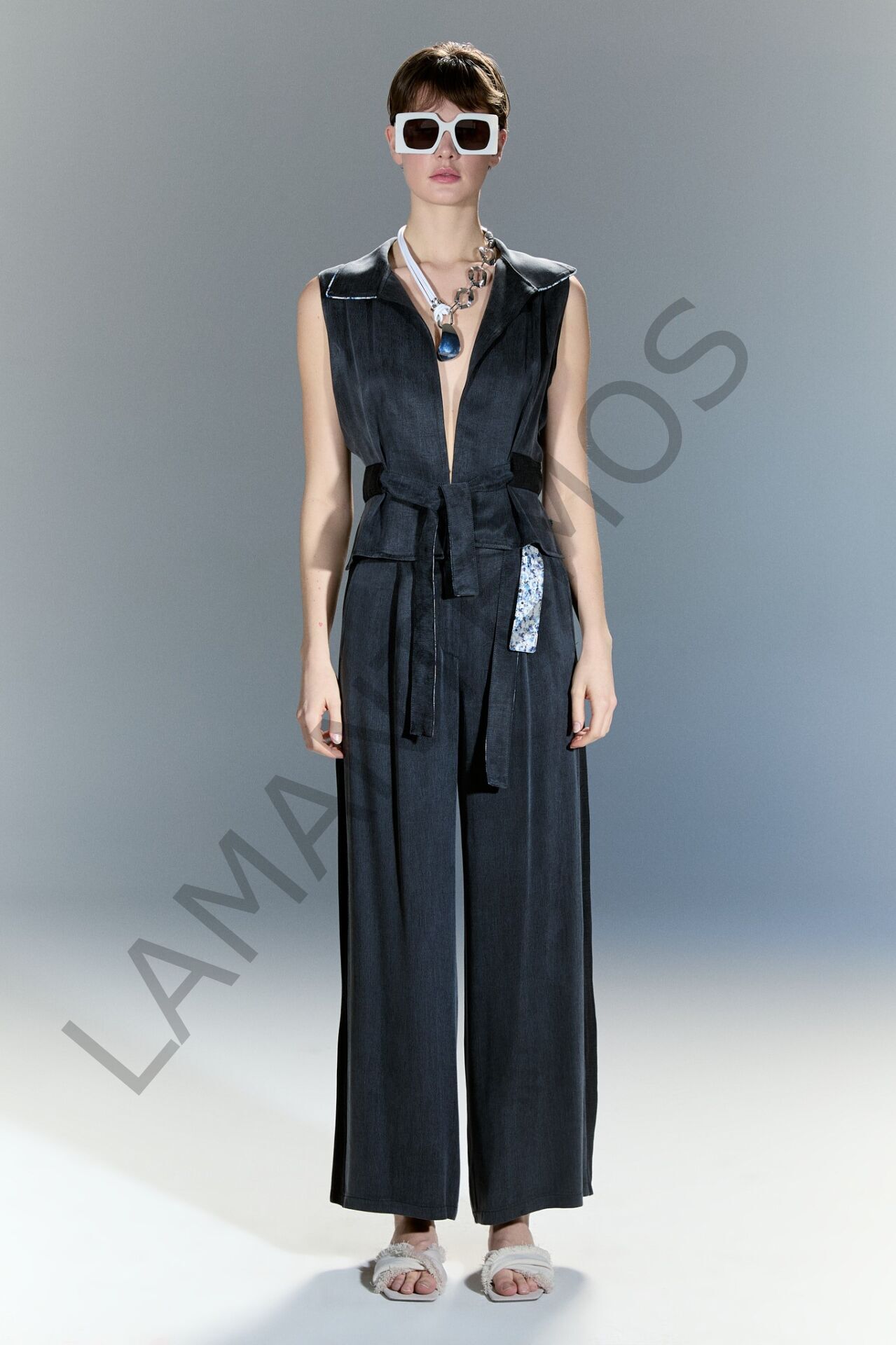 LANİ YELEK SİYAH - XL