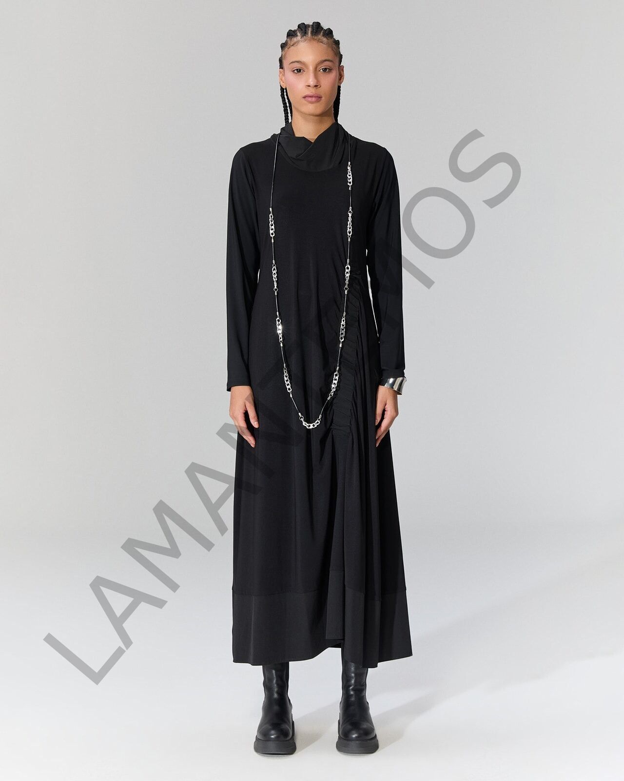 VYAS ELBİSE SİYAH - L