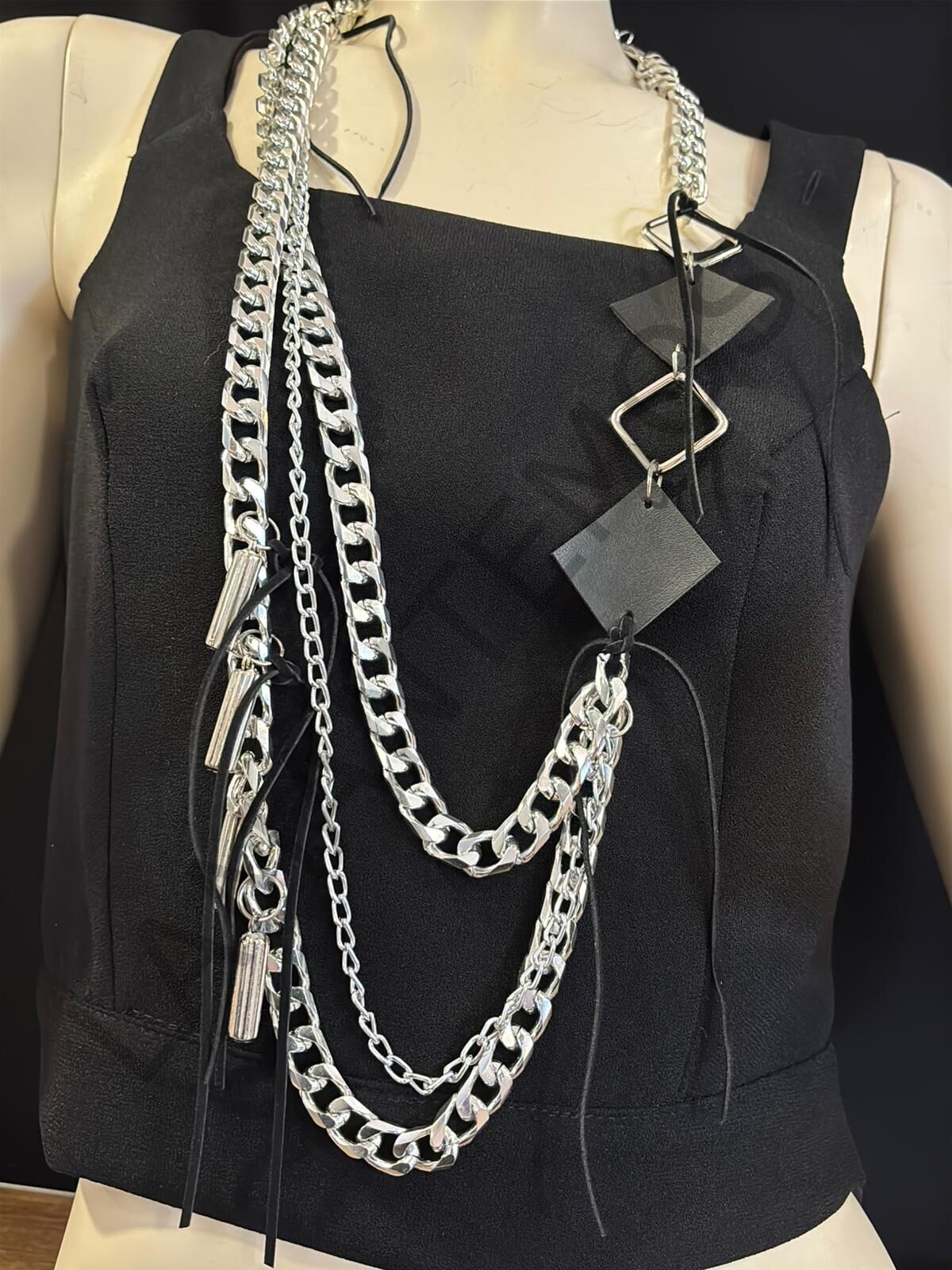 RİOTY KOLYE GÜMÜŞ - STD