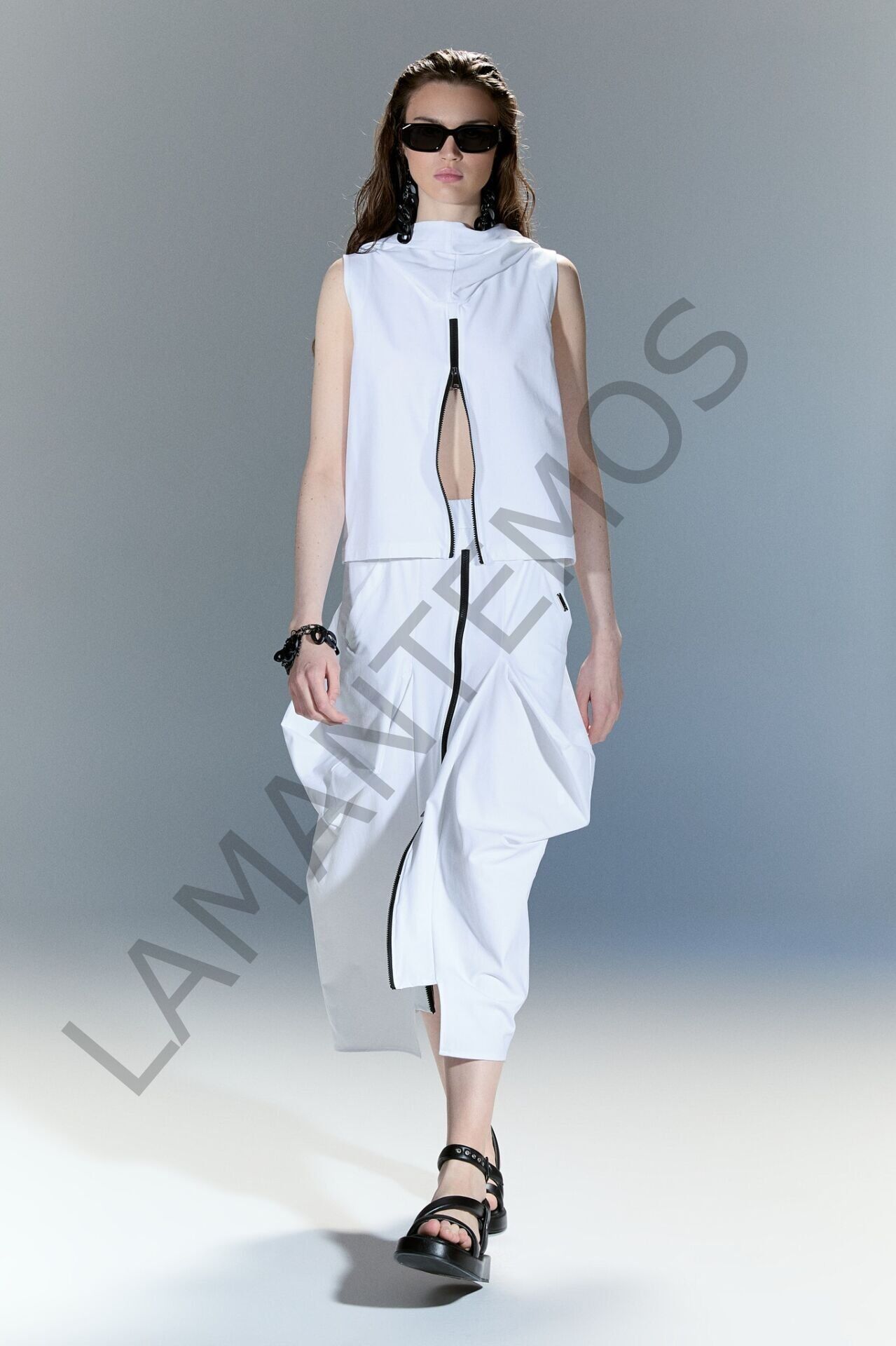 NAFİ BLUZ BEYAZ - XL