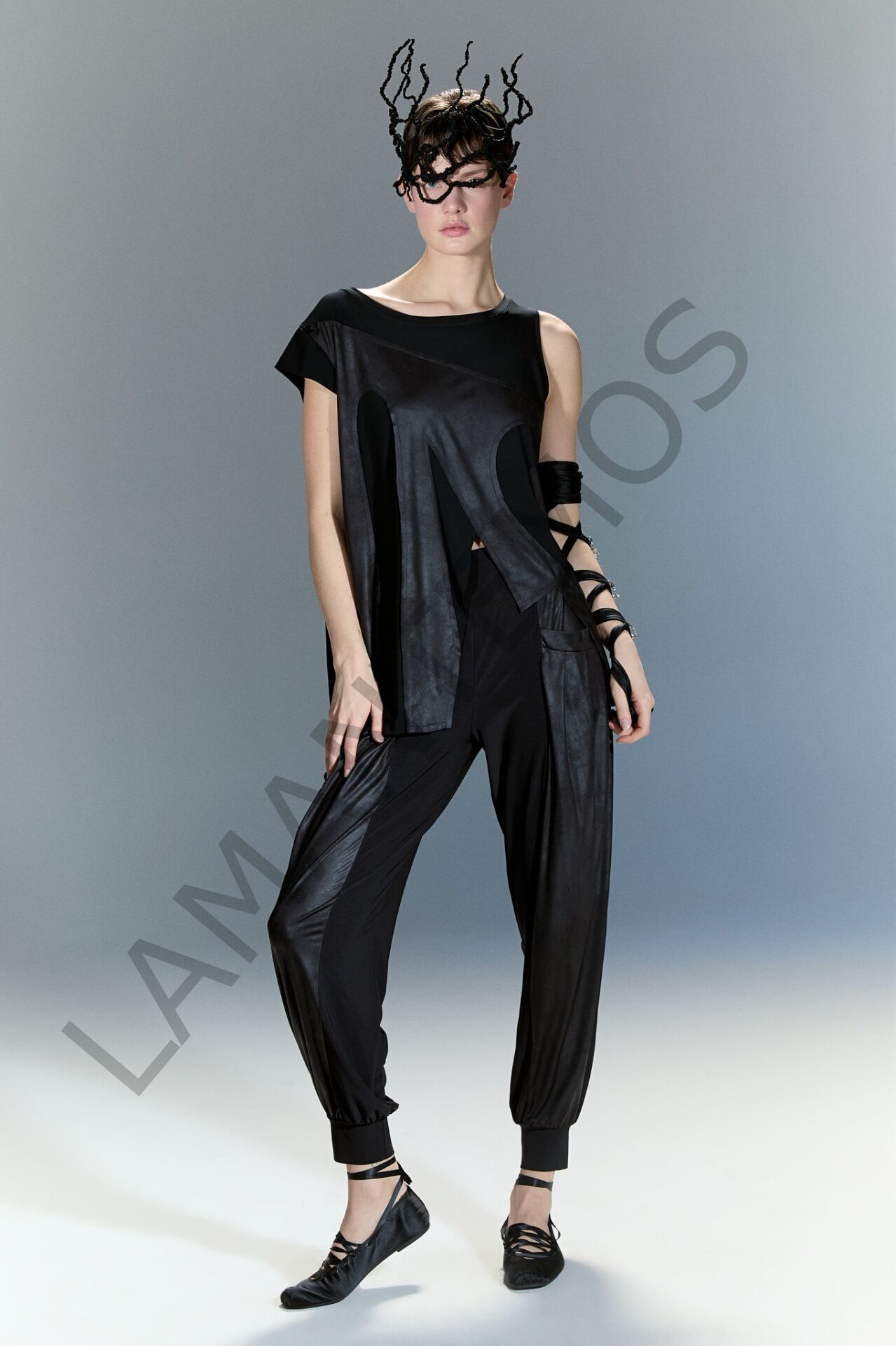 IPPİ BLUZ SİYAH - S