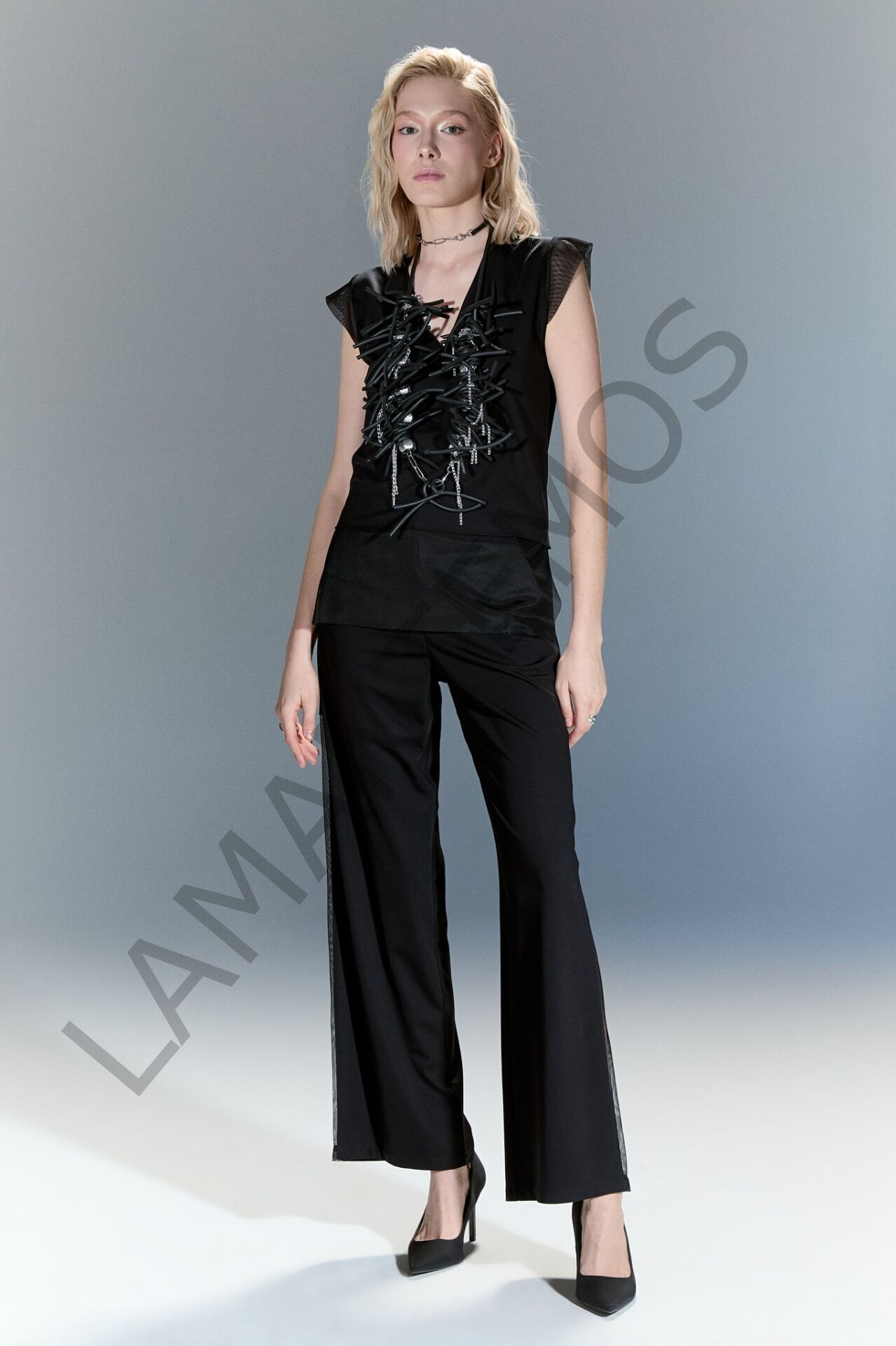 NİCE BLUZ SİYAH - M