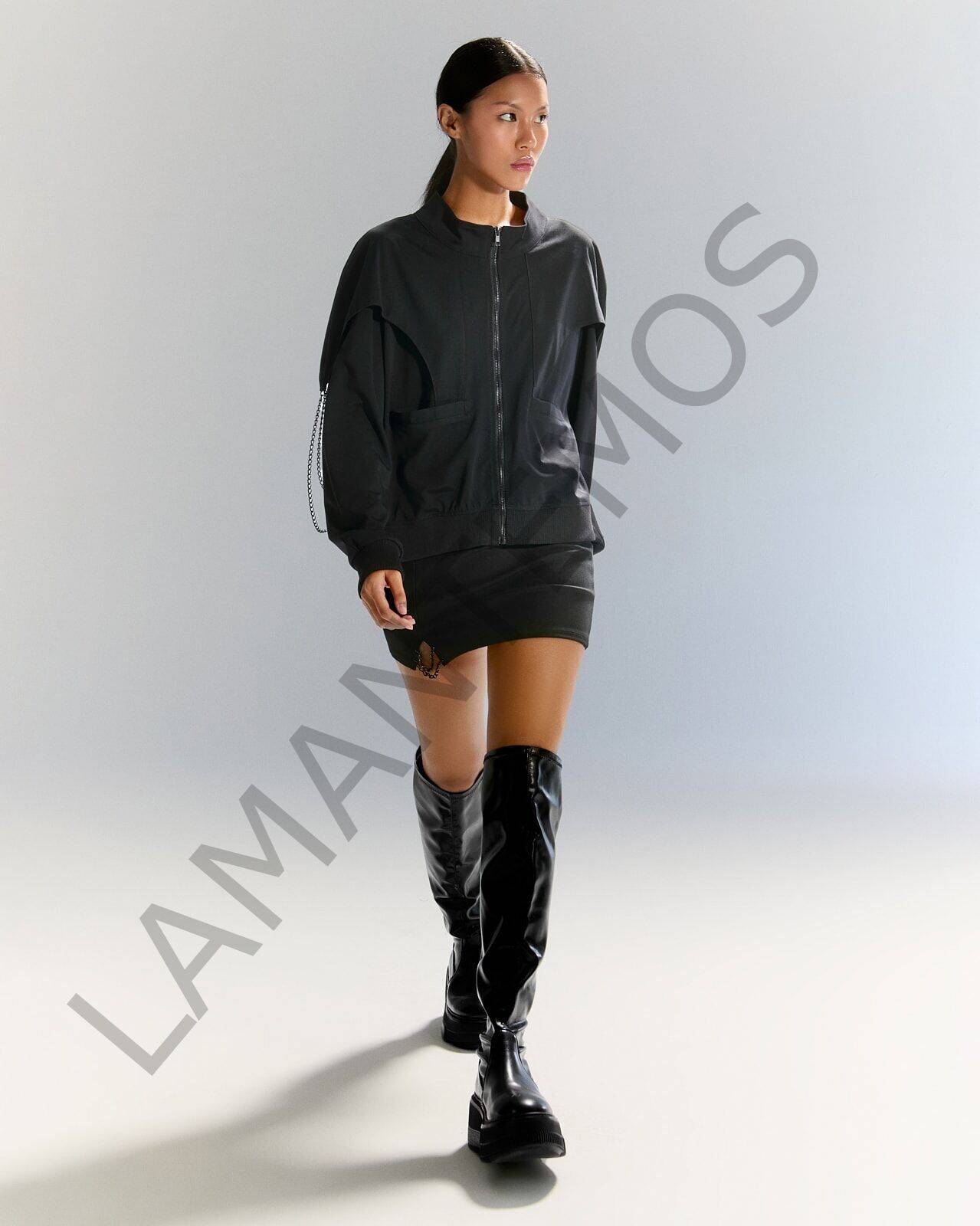 MYOSİ ETEK SİYAH - L