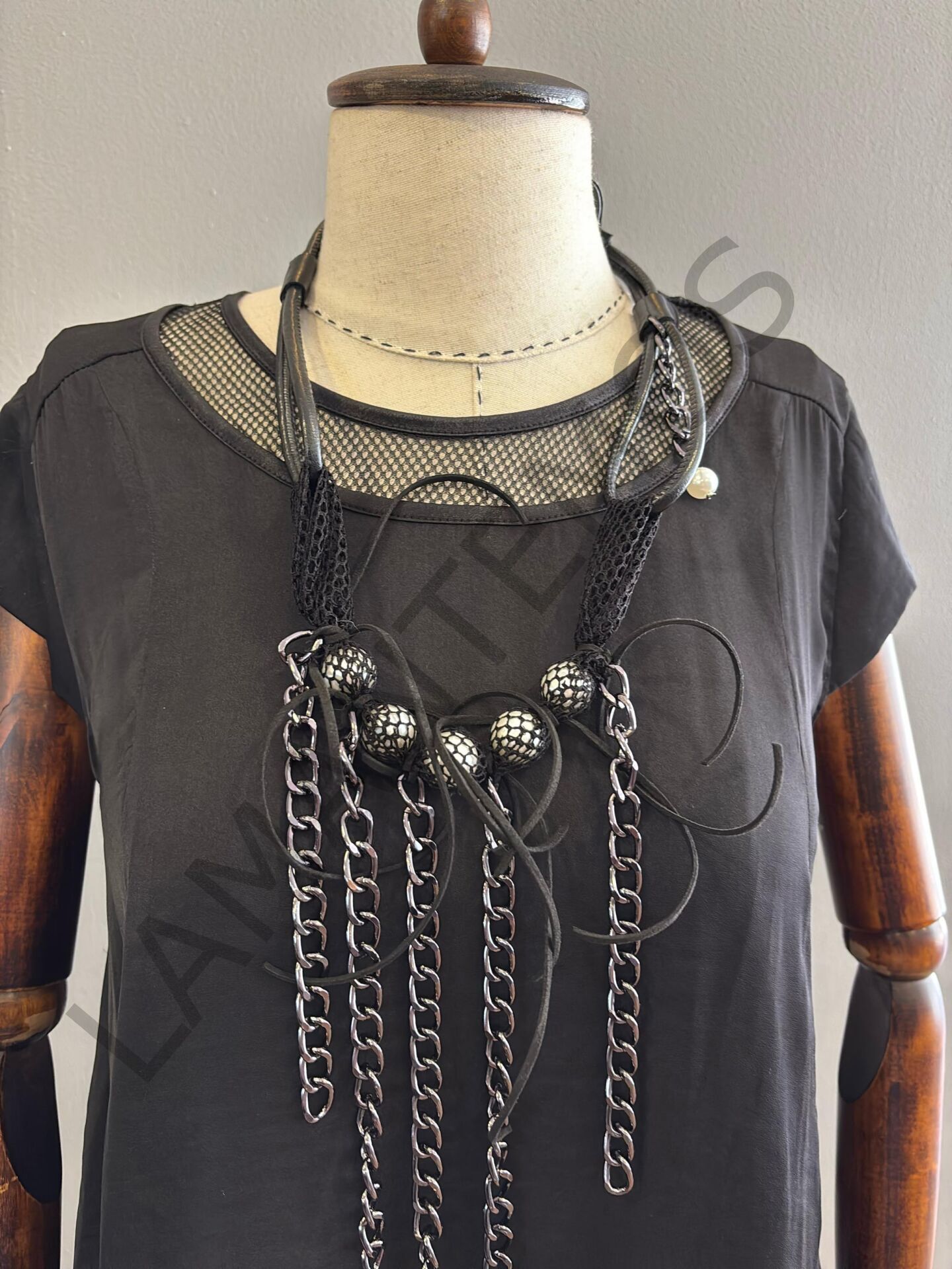 SİDİ KOLYE SİYAH - STD