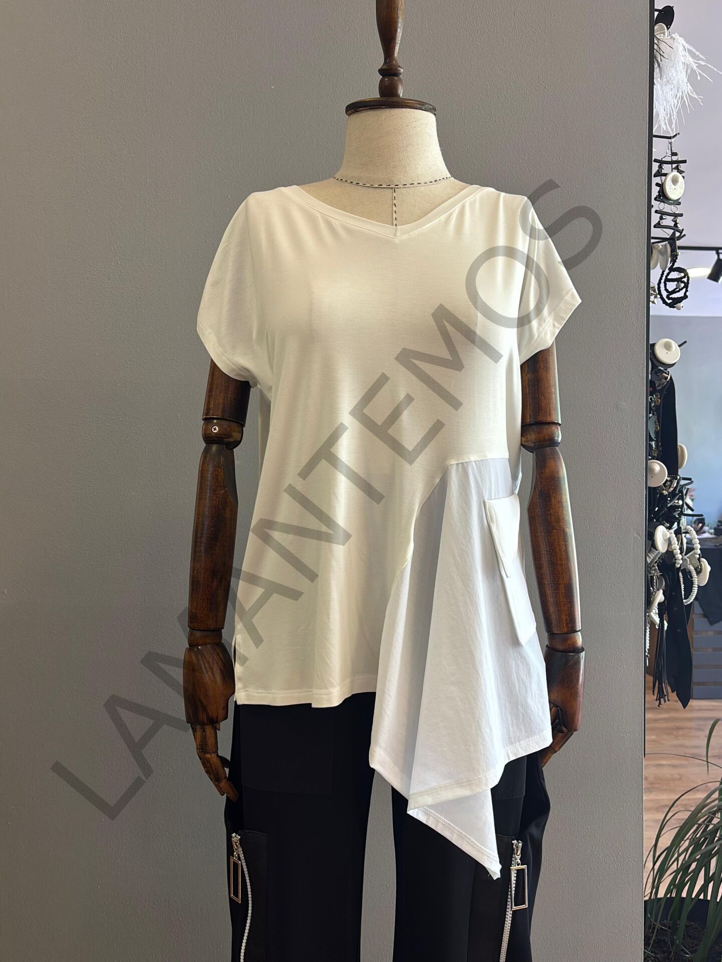 INRE BLUZ SİYAH - XL