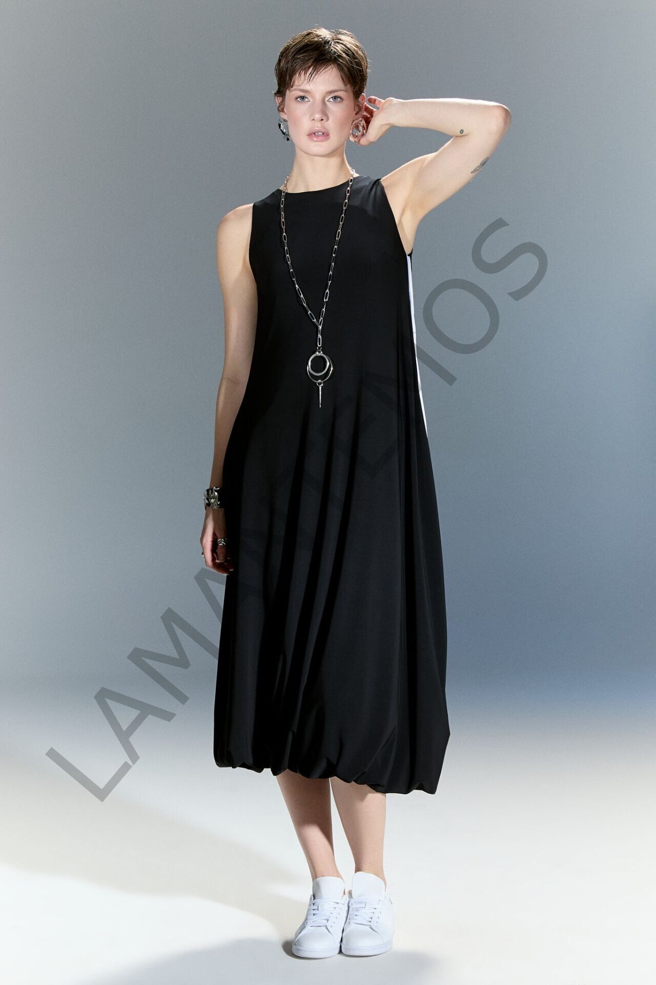 KEROS ELBİSE SİYAH - S