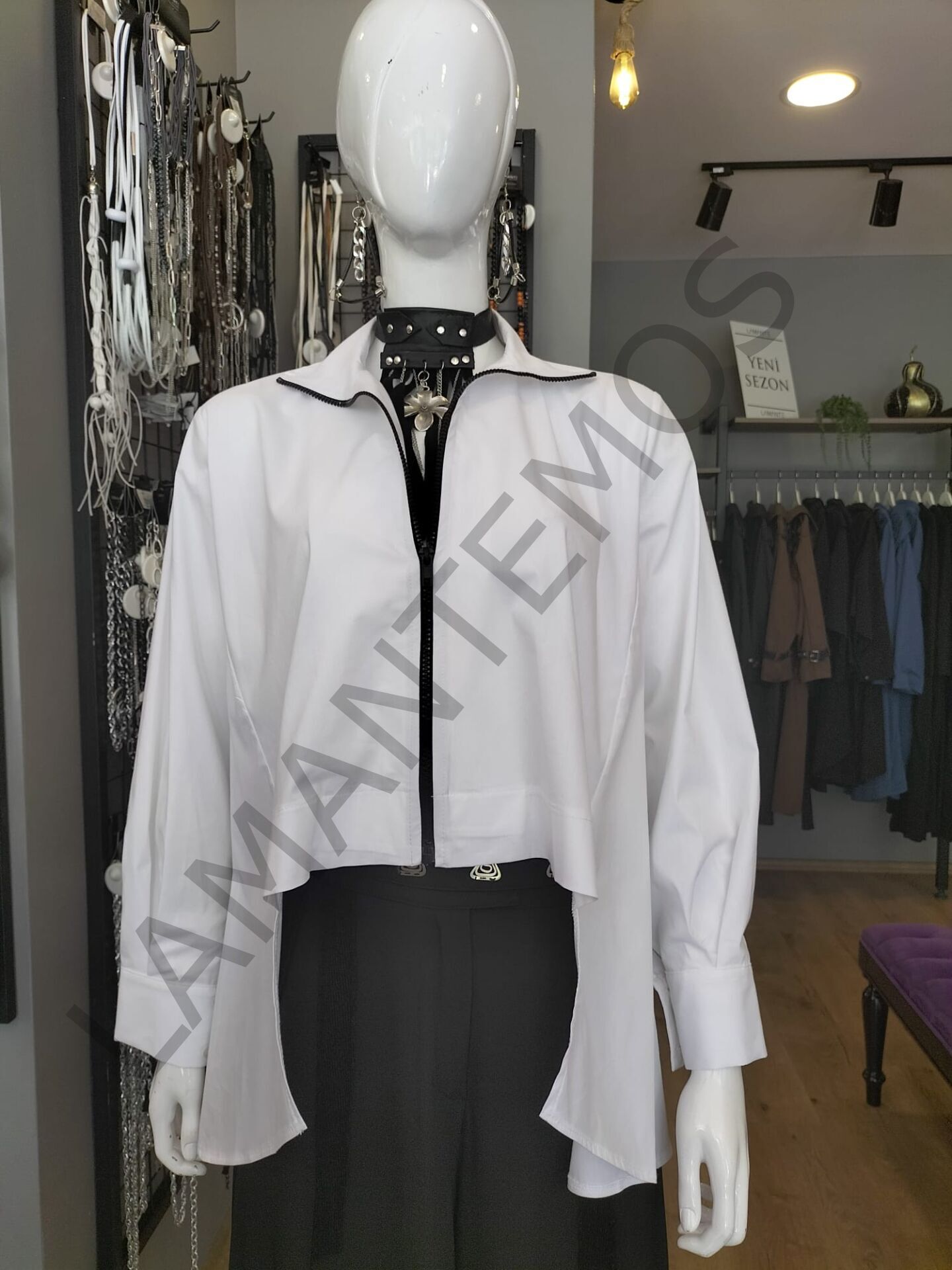 UKRU GÖMLEK BEYAZ - XL