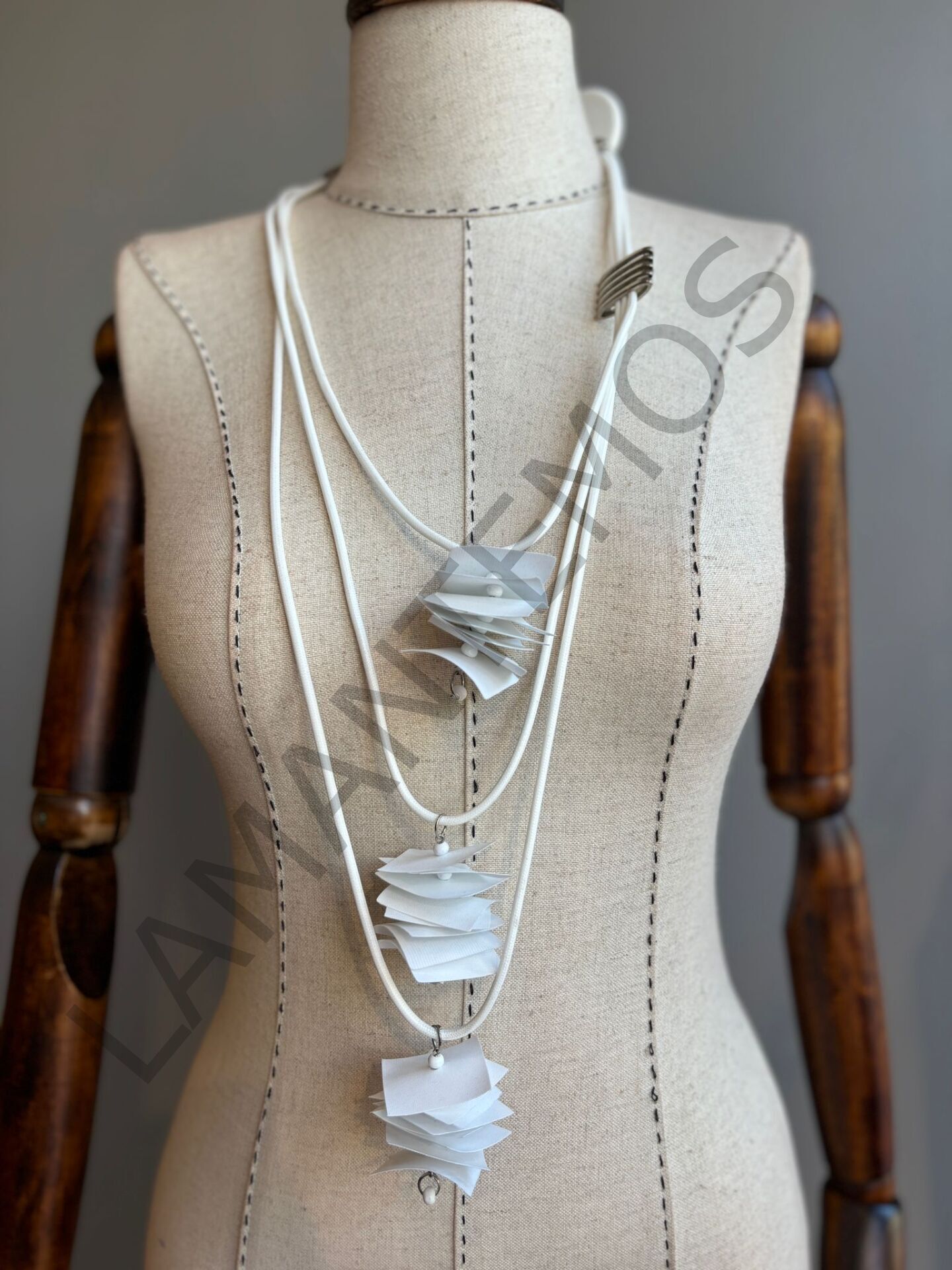 SOPOL KOLYE BEYAZ - STD