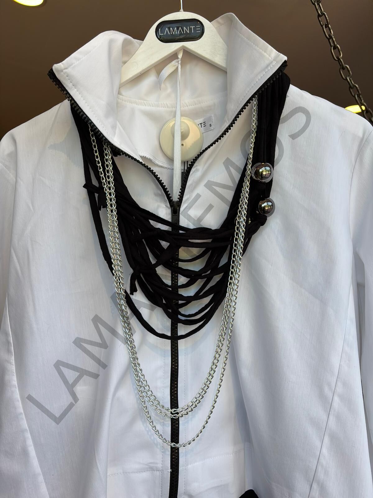 RAFU KOLYE SİYAH - STD