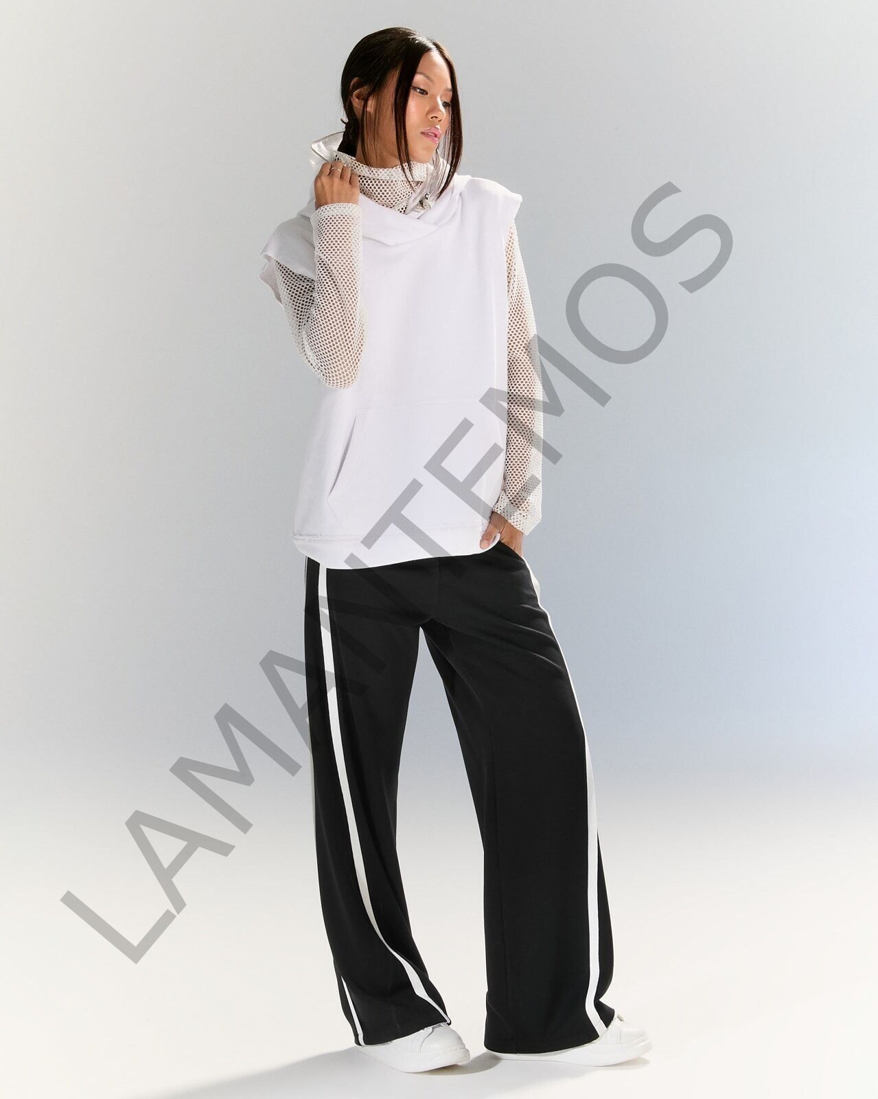 MİİL BLUZ BEYAZ - L