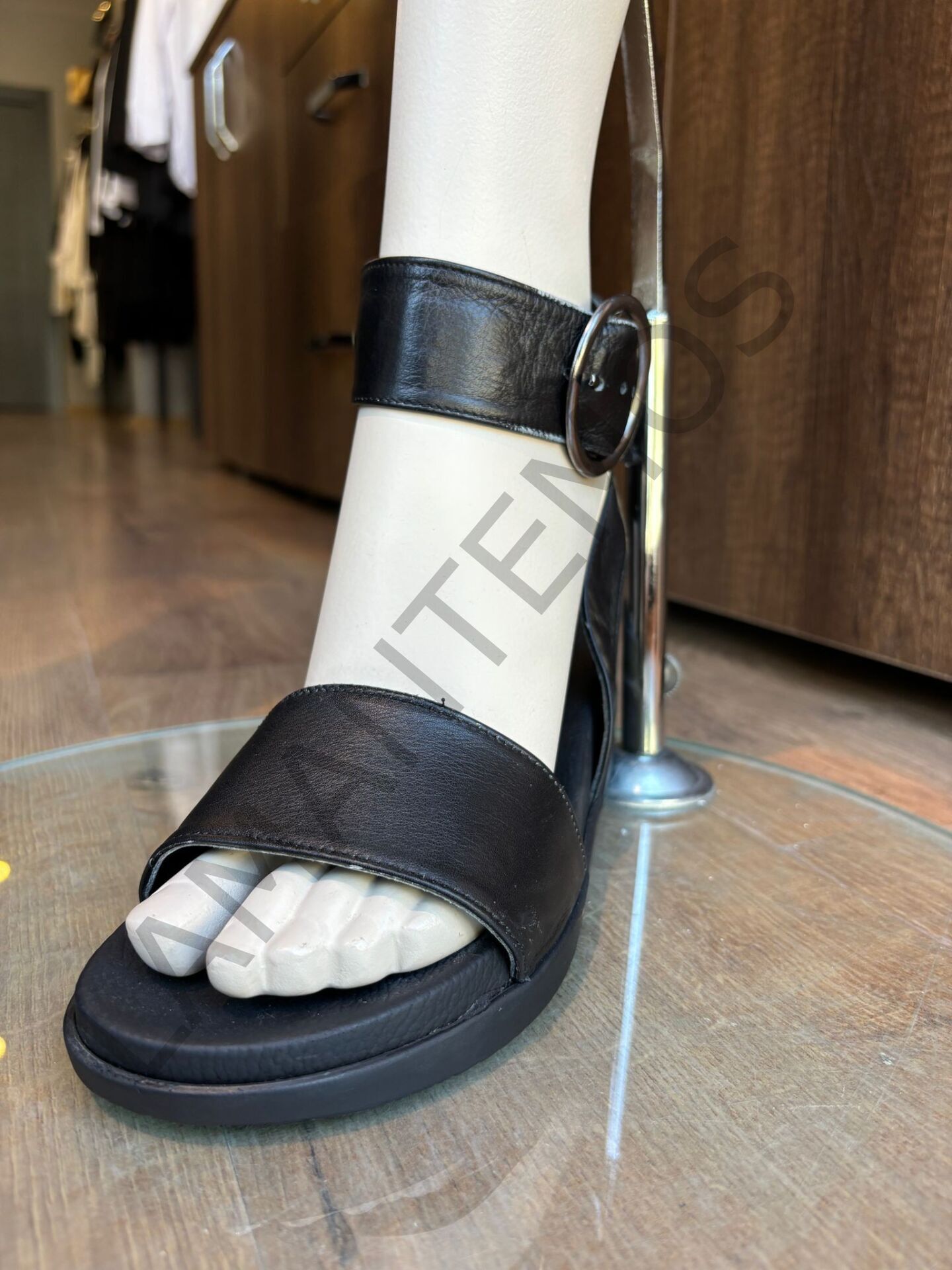 COOK SANDALET AYAKKABI SİYAH - 40