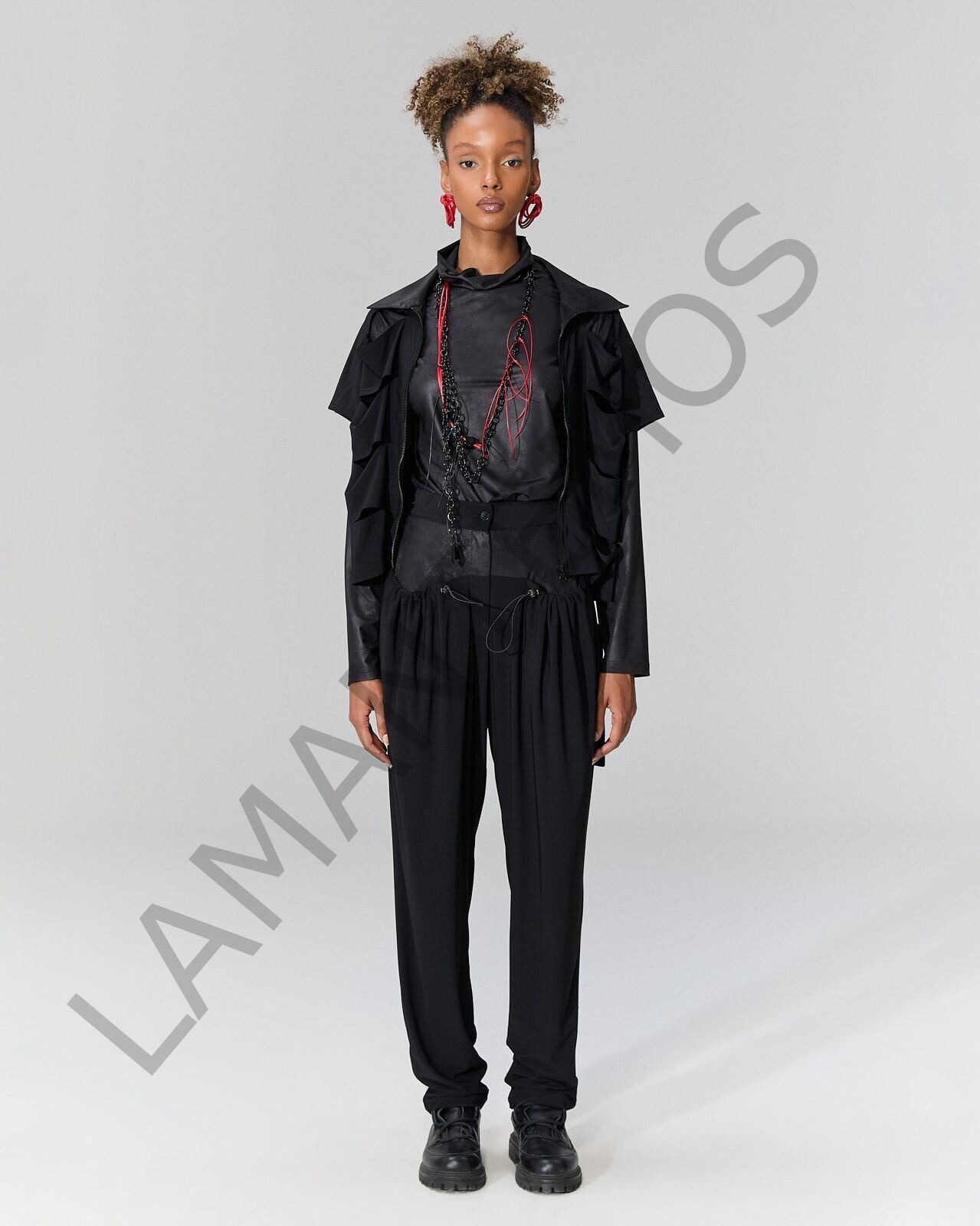 YCUL BLUZ SİYAH - XL