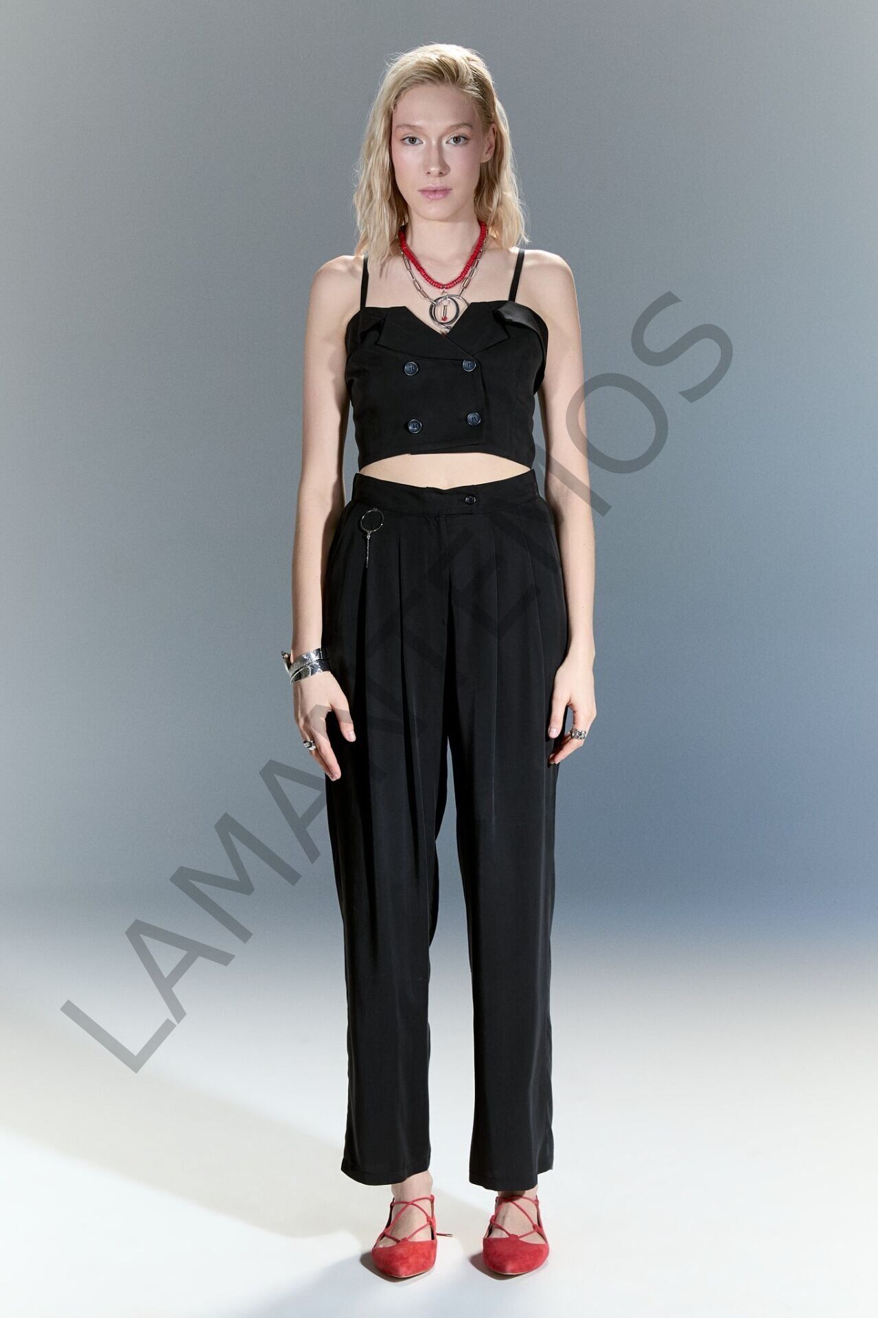 NİRO BLUZ SİYAH - L