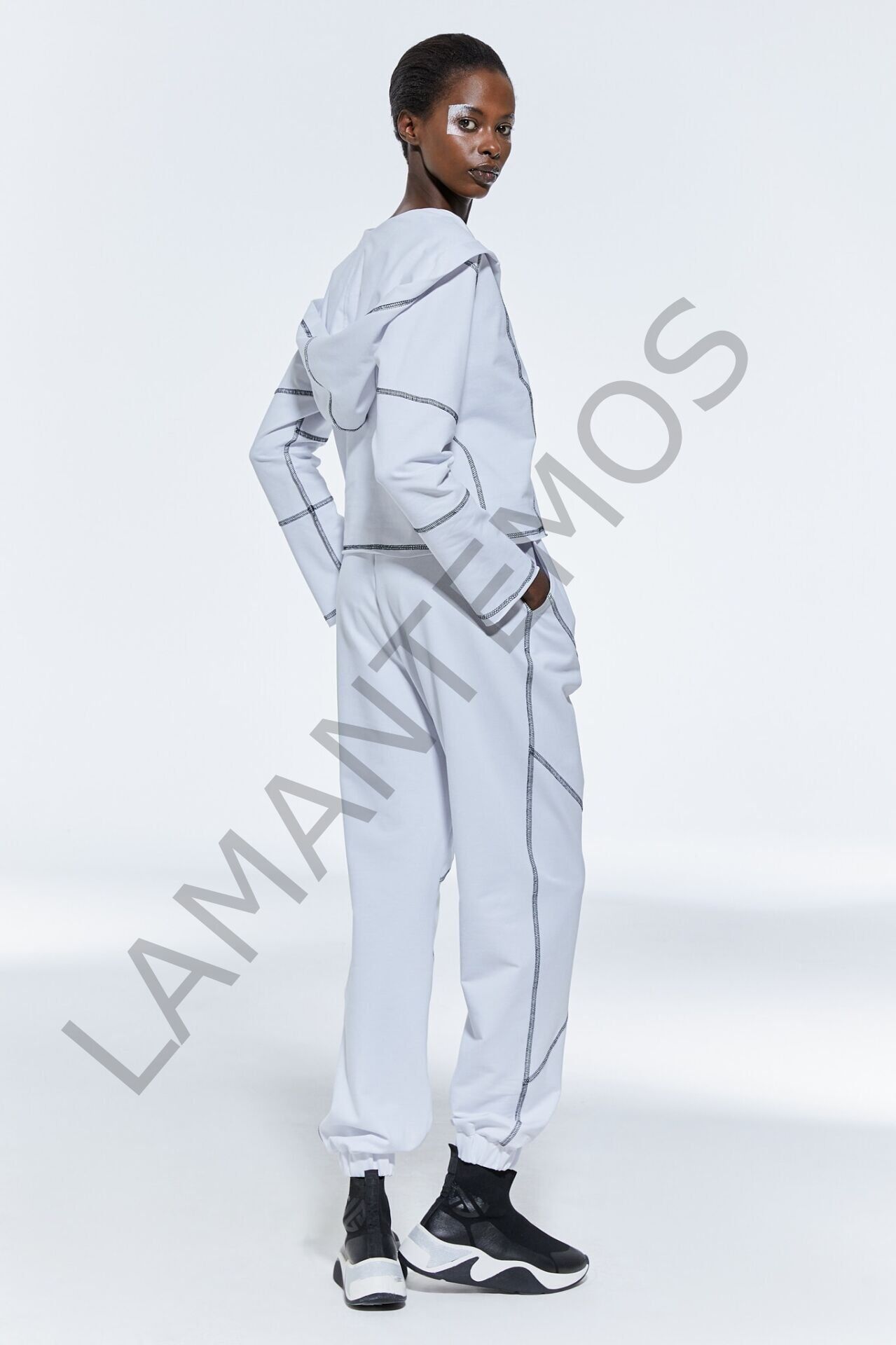 NOYA PANTOLON BEYAZ - S