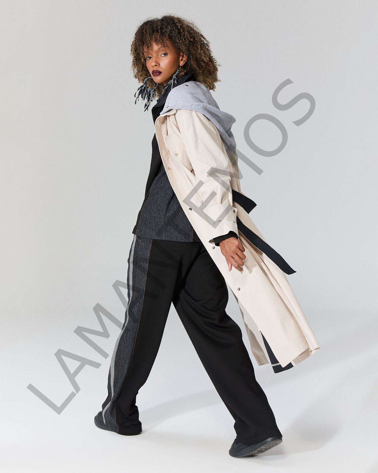 ROPİ TRENÇ BEJ - XL