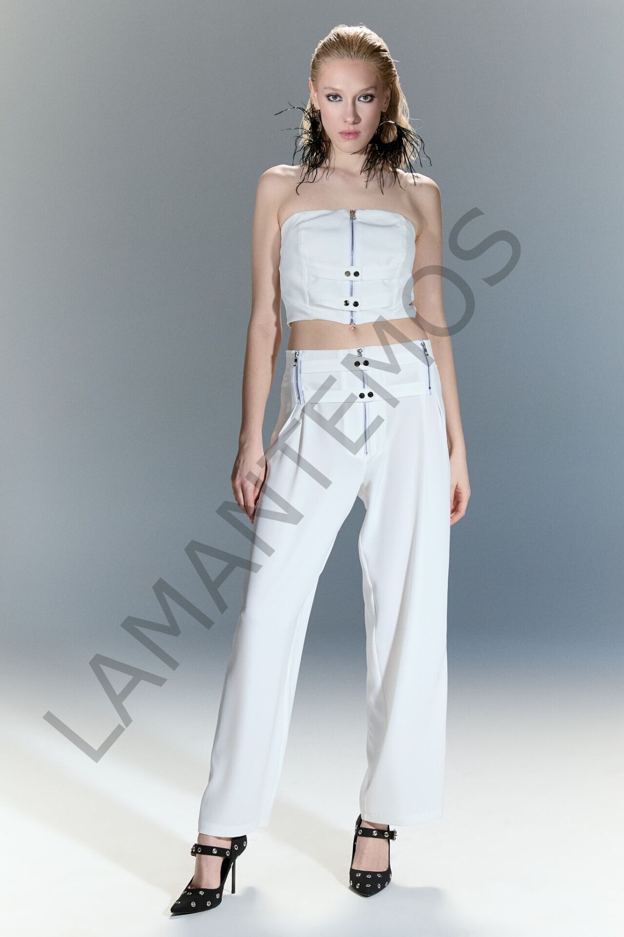 KİZY PANTOLON SİYAH - L